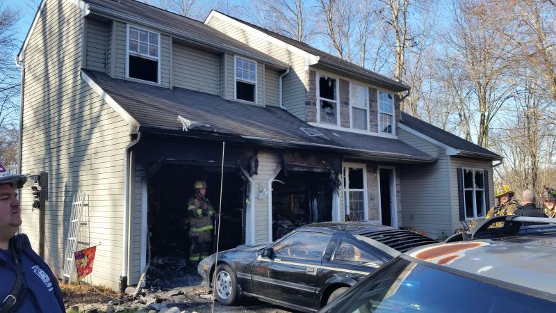 House Fire - Elmwood Lane - Caln Twp.

