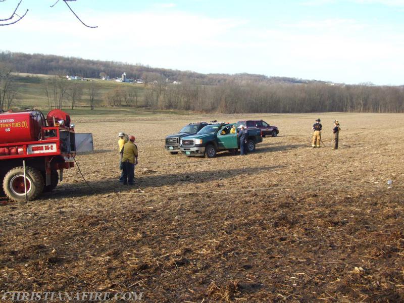 Noble Rd. - April 2015 - Assist LC-52 with woods. - Forestry Crew
