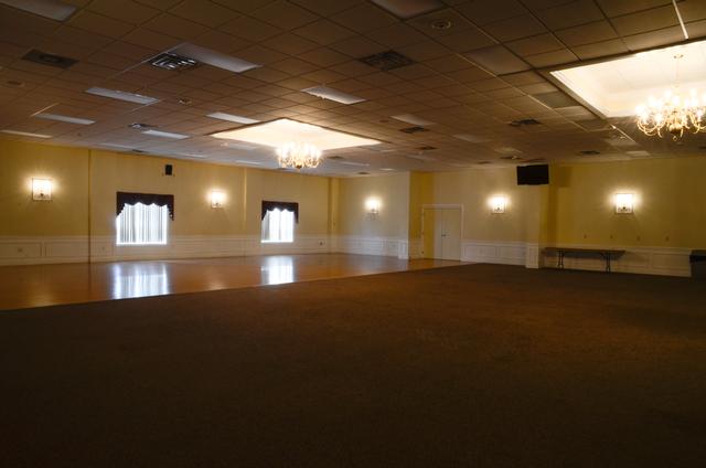 Main hall - view towards dance floor